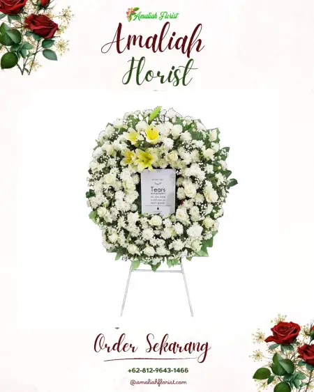 Krans Bunga Duka Pamukan Utara